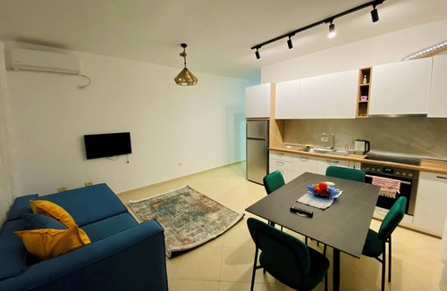 Golem Apartment | Charming 1-bedroom apartment with AC and WiFi in lovely Durrës