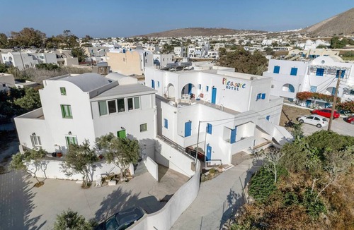 Perissa Apartment | Classic Triple Room 1 with Mountain View, Balcony and Air Conditioning