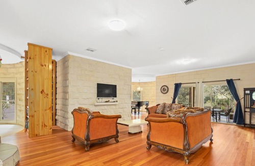 Central Coast House | Coastal Castle with Piano, Movie Room and Library
