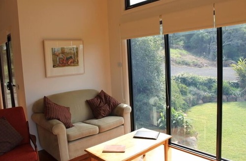 Croobyar House | Contemporary stylish luxury retreat featuring passive solar design + wood heater