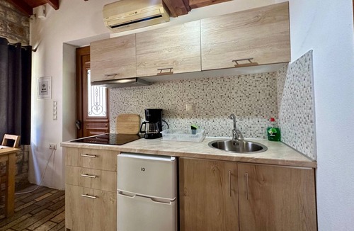 Pyrgos Apartment | Cottage beachfront by Interhome
