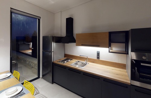 Plomari Villa | DAELIA VILLAS I of 3 Luxury Villas, private pool, in an enclosed olive grove
