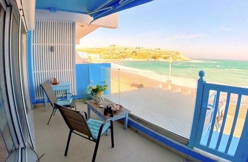 Haraki Apartment | Deluxe Beach Apartment- Sleeps 2 & Private Terrace