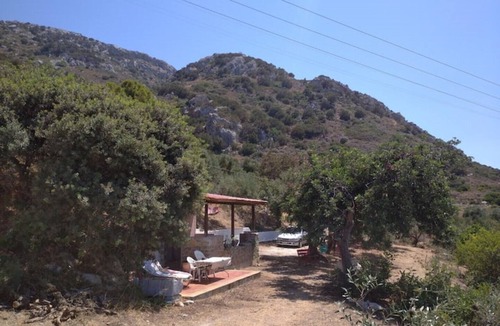 Istron Cottage | EcoVasileio- Cottage on Mirabello bay with Treehouse/FirePit/ExtremeView/XXLbed