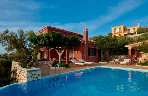 Kavallos Villa | Elegant Lefkada Villa | Villa Paeonia | 2 Bedroom | Private Pool