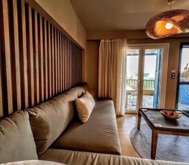 Gavrio House | Elements- Wood & Earth Apartment by Hostandros