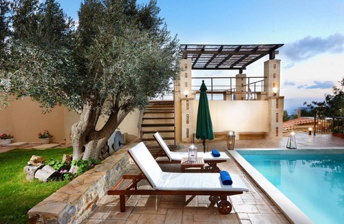 Triopetra Villa | Enchanting sea view villa with private pool - disCrete Villa Triopetra