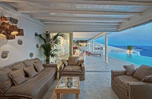 Faros Armenistis Villa | Exquisite Mykonos Villa | Villa Golden Sun 8 Bedroom | Panoramic Sea View