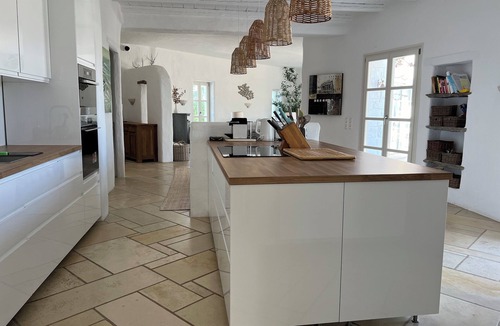 Paros Villa | Exquisite villa with view, privaze pool and service close to Naoussa and beaches