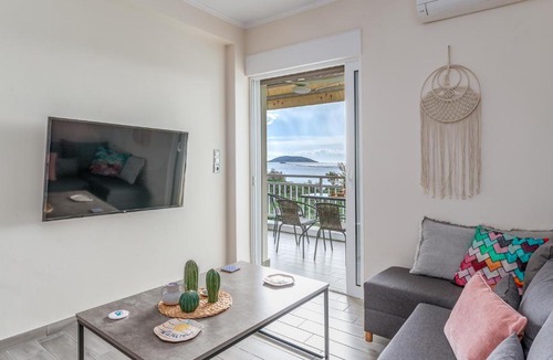 Lagonissi Apartment | Fantastic sea view one-bedroom apartment - Lagonissi
