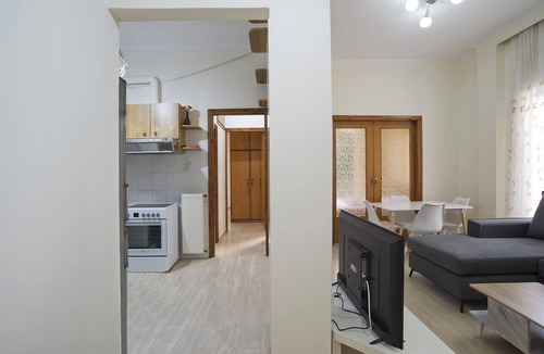 Argyroupoli Apartment | Festos Cozy, 2BR, AC, WiFi, Fully Equipped