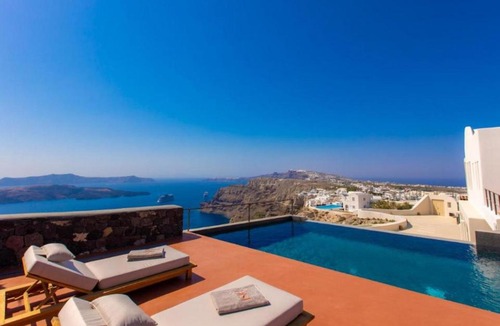 Santorini Villa | Glorious Santorini Villa Villa Imrahil 2 Bedrooms Breathtaking Sea View