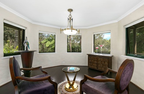 Galston House | "Gorge Castle" in forest landscape