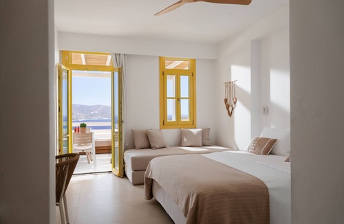 Psathi House | Grand Suite with Private Pool and Seaview