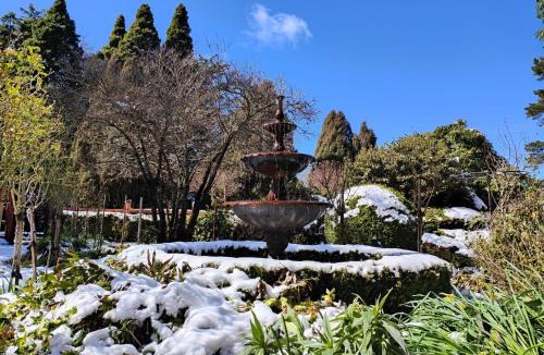 Medlow Bath House | Heritage Log Cabin and Garden w Outdoor Hot Tub