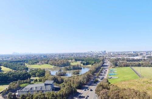 Sydney Olympic Park Apartment | High-Rise Suite with City Views
