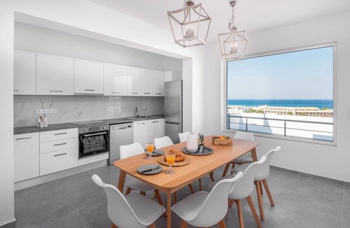 Kolymbia Villa | Hill & Sea View Villa up to 8