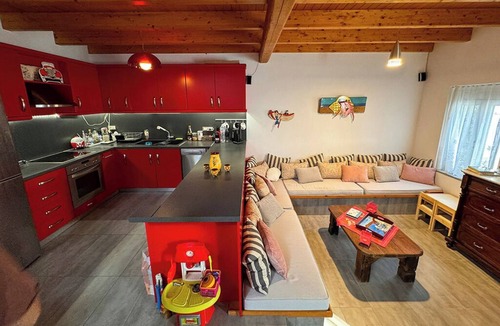 Dorida House | Ianos Maisonette - 1880s Seafront Stone House with King Beds by Hilton