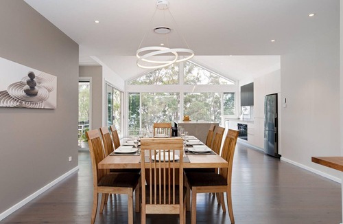 Soldiers Point House | Iluka, 46 Soldiers Point Rd - Stunning Air Conditioned house with WIFI & Water Views