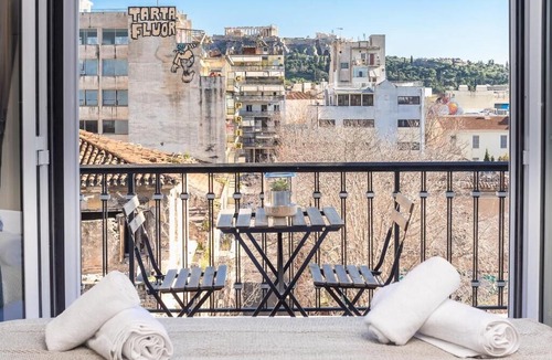 Kerameikos Apartment | Incredible Acropolis View Flat!