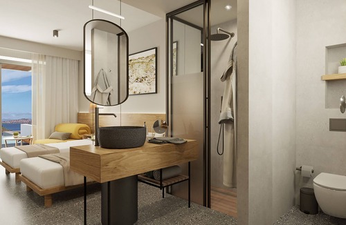 Petra Apartment | Junior Room with Private Pool & Sea View
