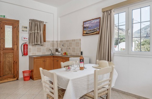 Kalymnos Apartment | Katerina's Studio '1' with Sea View and Private Balcony