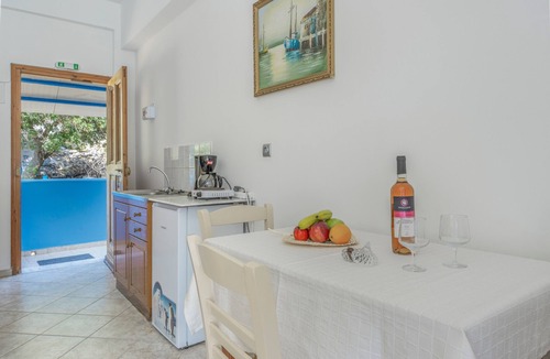 Kalymnos Apartment | Katerina's Studio '2' with Sea View and Private Balcony