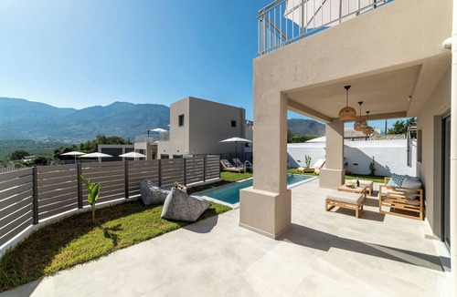 Kavros Villa | KS2 Exclusive Luxury Villa with 2 Bedrooms, Private Pool, BBQ &Outdoor Dining