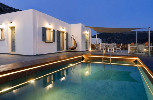 Kithnos Villa | Kythnos Sea View Pool Villa Cycladic Luxury Design