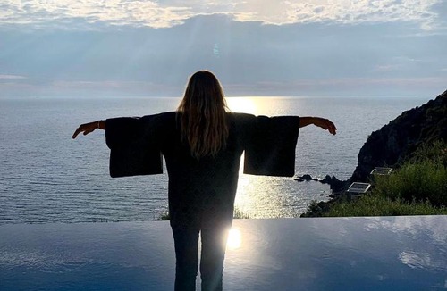 Melinta House | La Bella Villa - Clifftop Infinity Pool & Sunsets