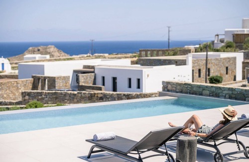 Kalafatis Villa | Lavish Mykonos Villa | Villa Artemis | 3 Bedrooms | Panoramic Sea Views |.