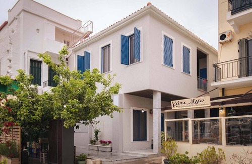 Gythio Apartment | Limani Blue, Escape Steps Away from Gytheio Harbor