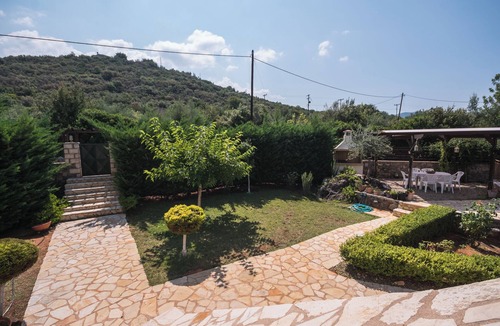 Megali Mantineia Villa | Lovely detached stone house with private pool and tranquil surroundings.