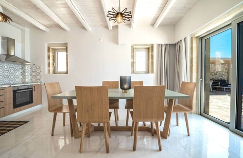 Platanos Villa | Luxury Villa Alkinoos, private pool, Sea view, BBQ