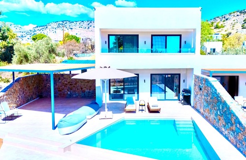 Pefkos Villa | Luxurious 6 persons Villa 'Selene 3' with private pool & mountain and countryside views