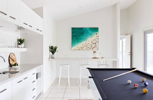 Werri Beach House | Luxury beach house, heated pool, spa, ocean views, cubby, billiards Gerringong