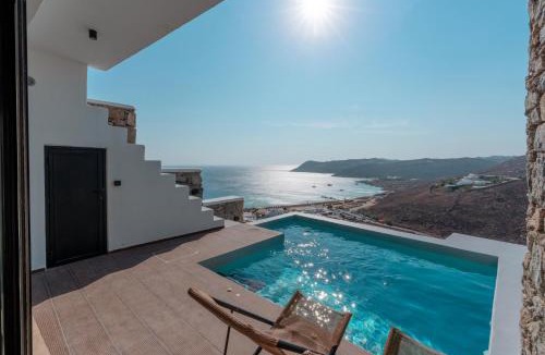 Elia House | Luxury Sea View Private Pool Residence - Exclusive At Elia Beach Mykonos