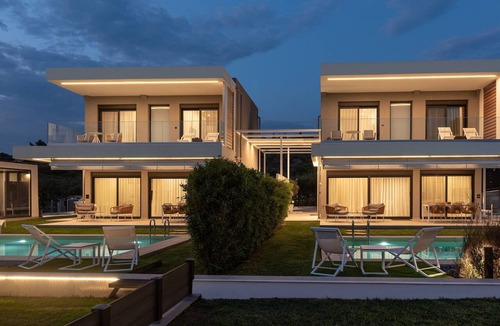 Paradhisos Villa | Luxury Two-Villa Estate with Heated Pools, spa & Sea Views
