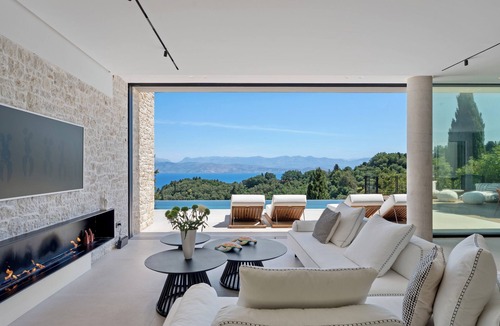 Petaleia Villa | Luxury Villa with Infinity Pool & Sea Views in Northeast Corfu