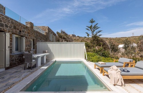 Ftelia Villa | Majestic Mykonos Villa | Villa Nerida | 2 Bedrooms | Private Pool