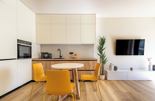 Varkiza Apartment | Mandarin One Bedroom Apartment is a short walk from the beach & the town center