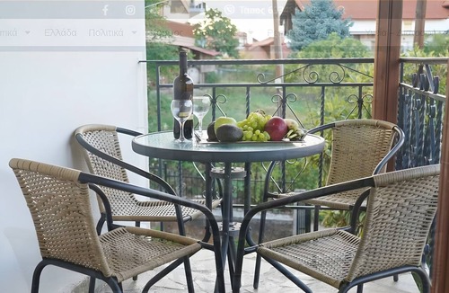Dio-Olympos Apartment | Mareli Olympus Luxury Apartment with Mountain View, Wi-Fi, and Air Conditioning
