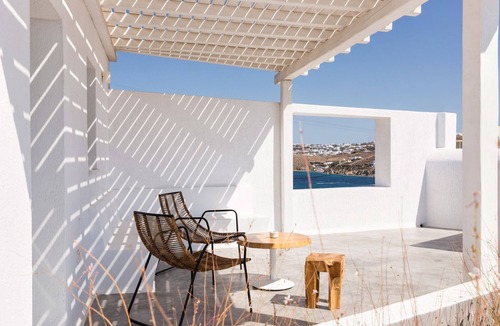 Ornos Villa | Marvellous Mykonos Apartment | Apartment Sekke | Double Room with Sea View