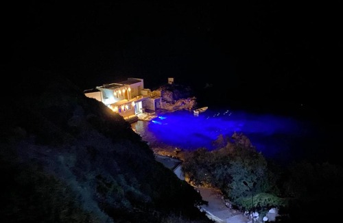 Milos Apartment | Milos Island-Cavo Paradiso TWIN SIDE SEA VIEW-STUNNING SUNSET VIEW