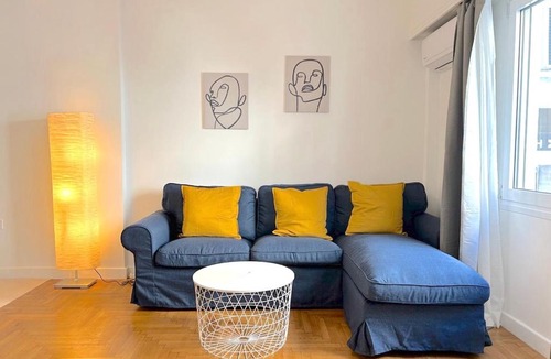Exarhia Apartment | Modern 2BR Central Exarchia Apt I Walk to Metro & Museums