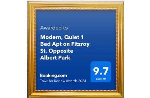 St Kilda Apartment | Modern Quiet 1 & 2 Bed Apt Opposite Albert Park