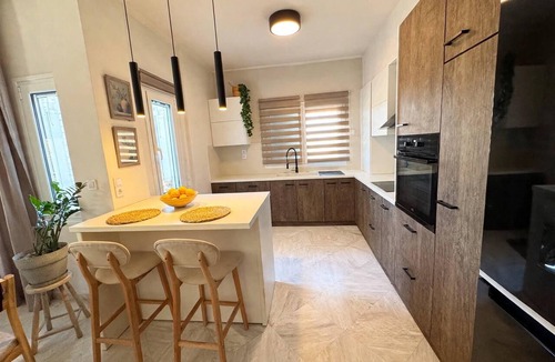 Skala Kallonis House | Modern Villa, 150 m² - Garden - Just Steps from the Beach - Marble Floors - Skala Kalloni