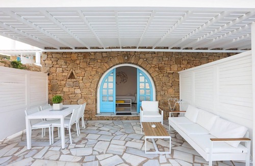 Agios Stefanos House | My rental Homes | Apartment Rose 1 shared pool and air conditioning