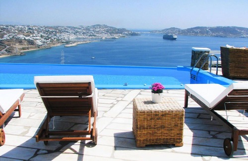 Agios Stefanos House | My Rental Homes - The Rose Flat shared pool air conditioning