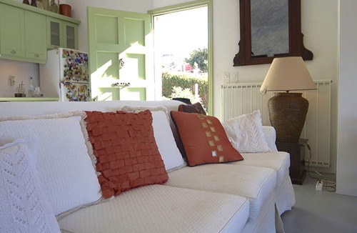 Skala Villa | Nena's Art House, Your balcony over the Aegean Sea